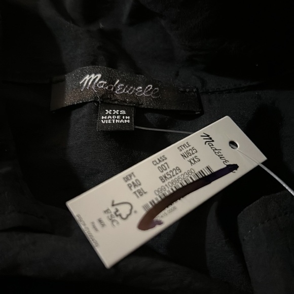 Madewell Drapey Button-Down Top NWT - Picture 4 of 6